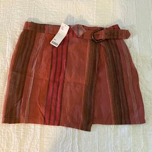 Urban Outfitters: Wrap Buckle Mini Skirt